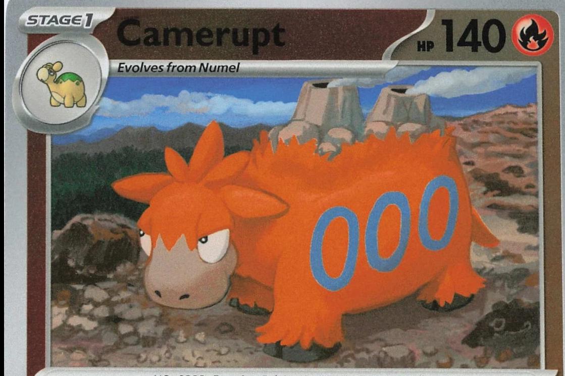 Ascended Heroes Camerupt [Energy] Pokémon card